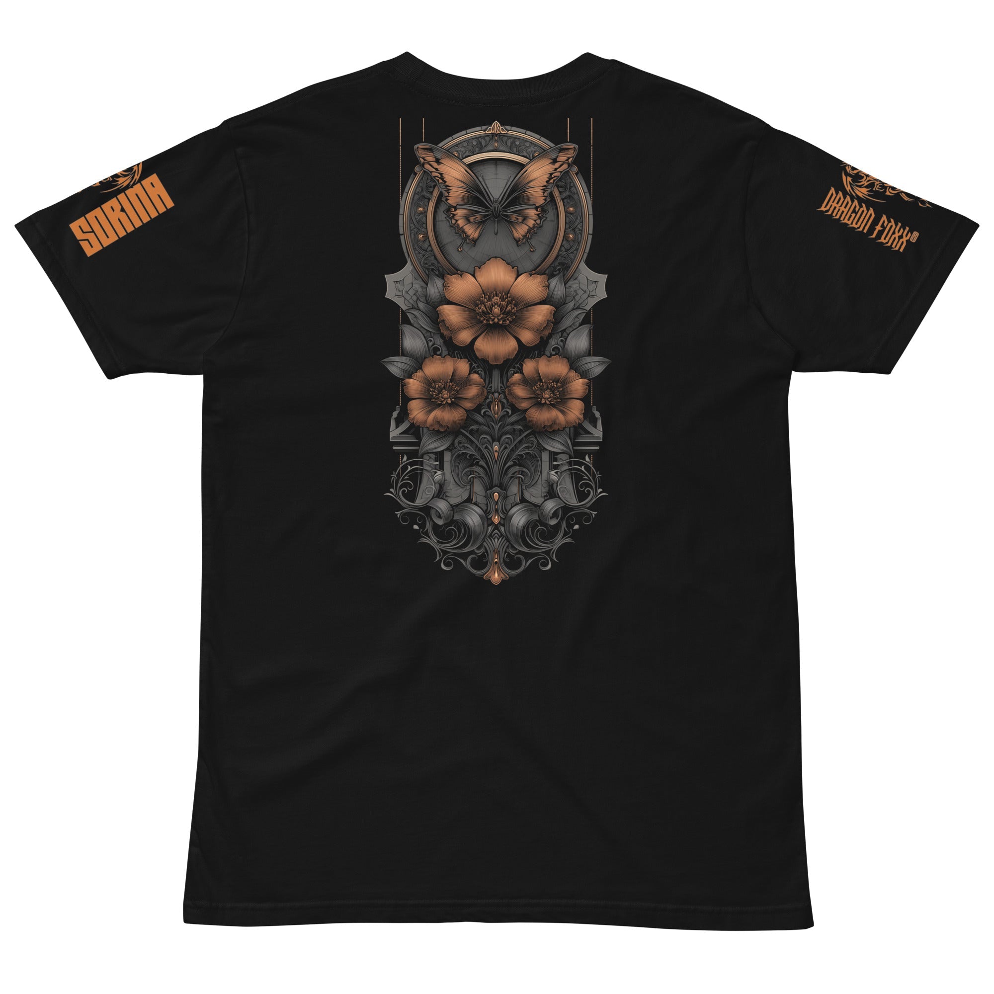 SORINA Unisex Premium Black T-shirtUnisex Premium T-shirtProduct mockup8692564_18772