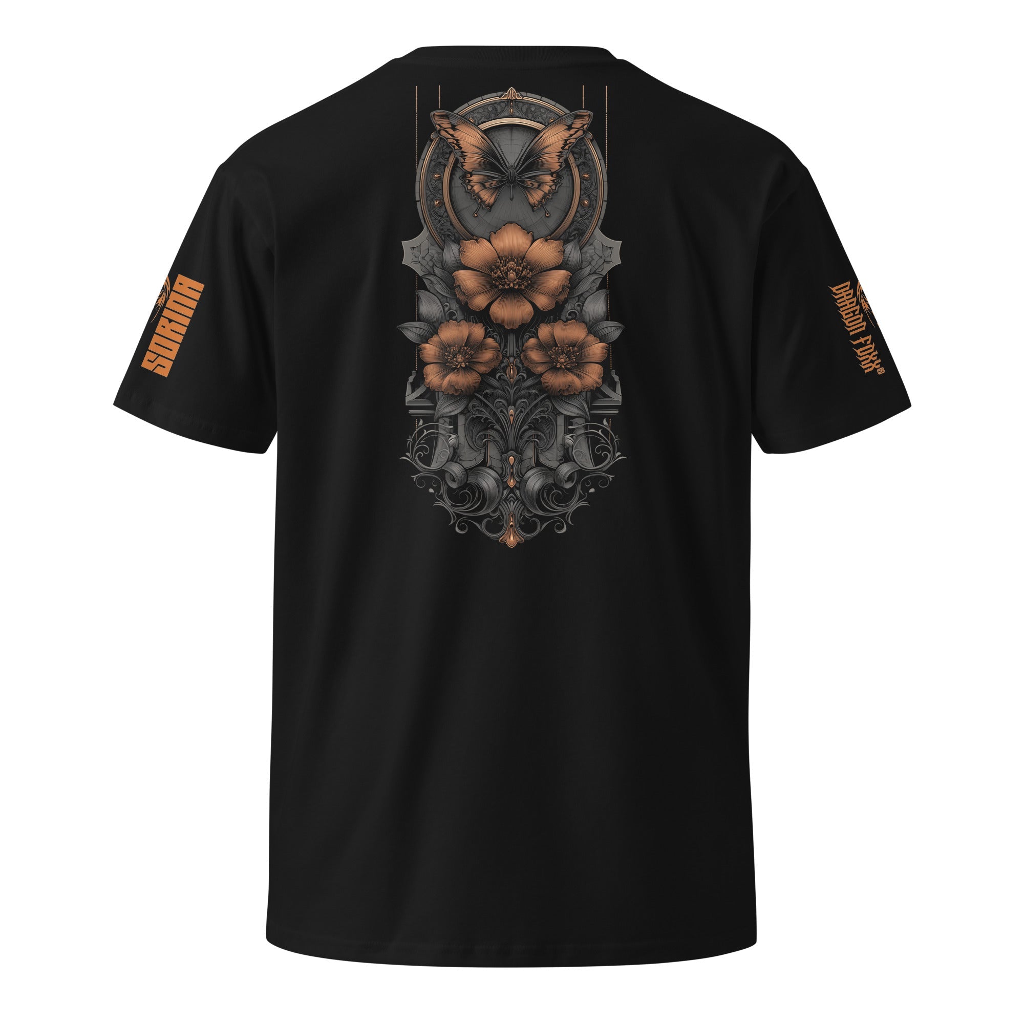 SORINA Unisex Premium Black T-shirtUnisex Premium T-shirtProduct mockup8692564_18772