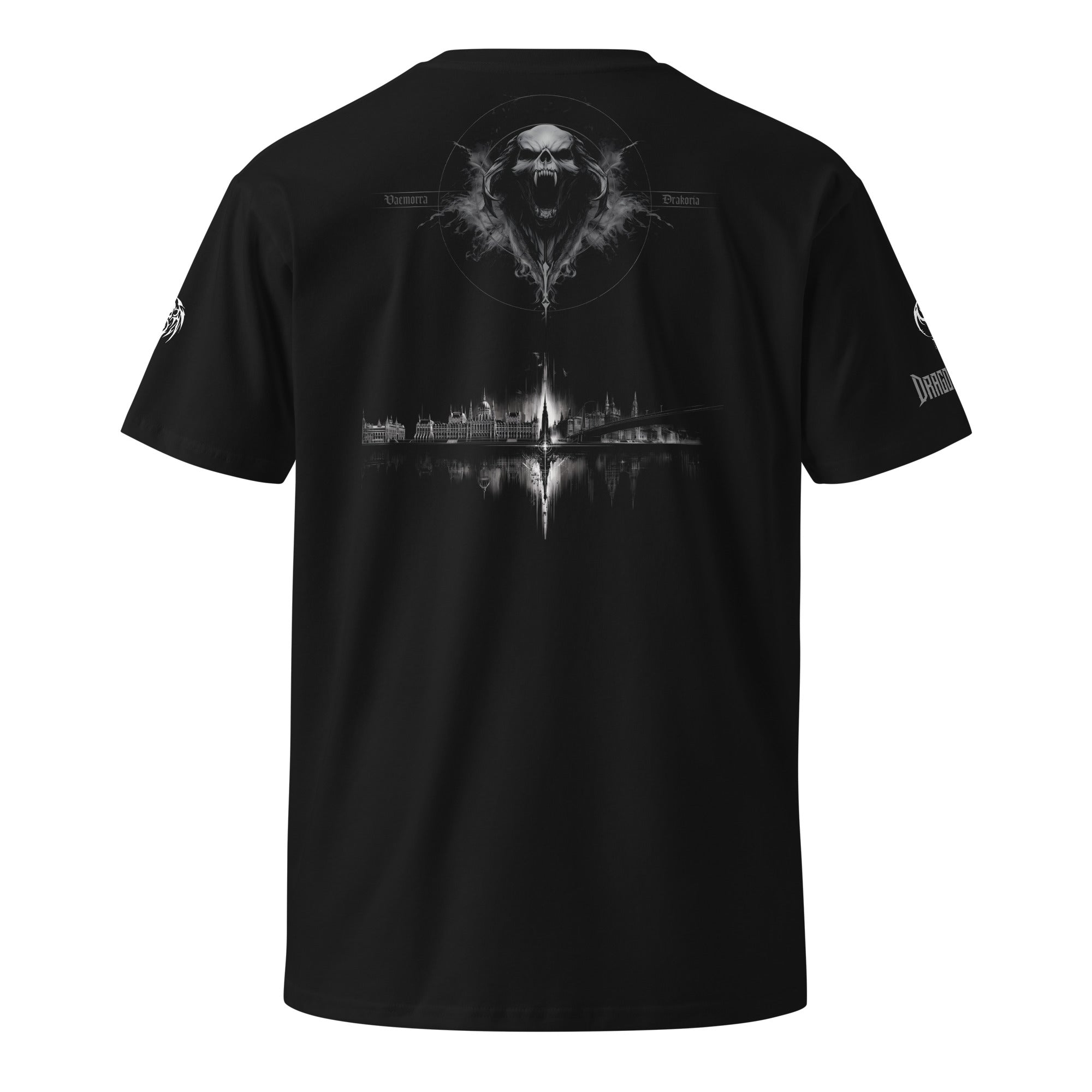 Sorvyn Unisex Premium Black T-shirtUnisex Premium T-shirtProduct mockup2624682_18772