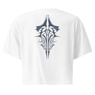 The Arcane Rose Women’s White Crop TopCrop Top TeeProduct mockup1678436_16119