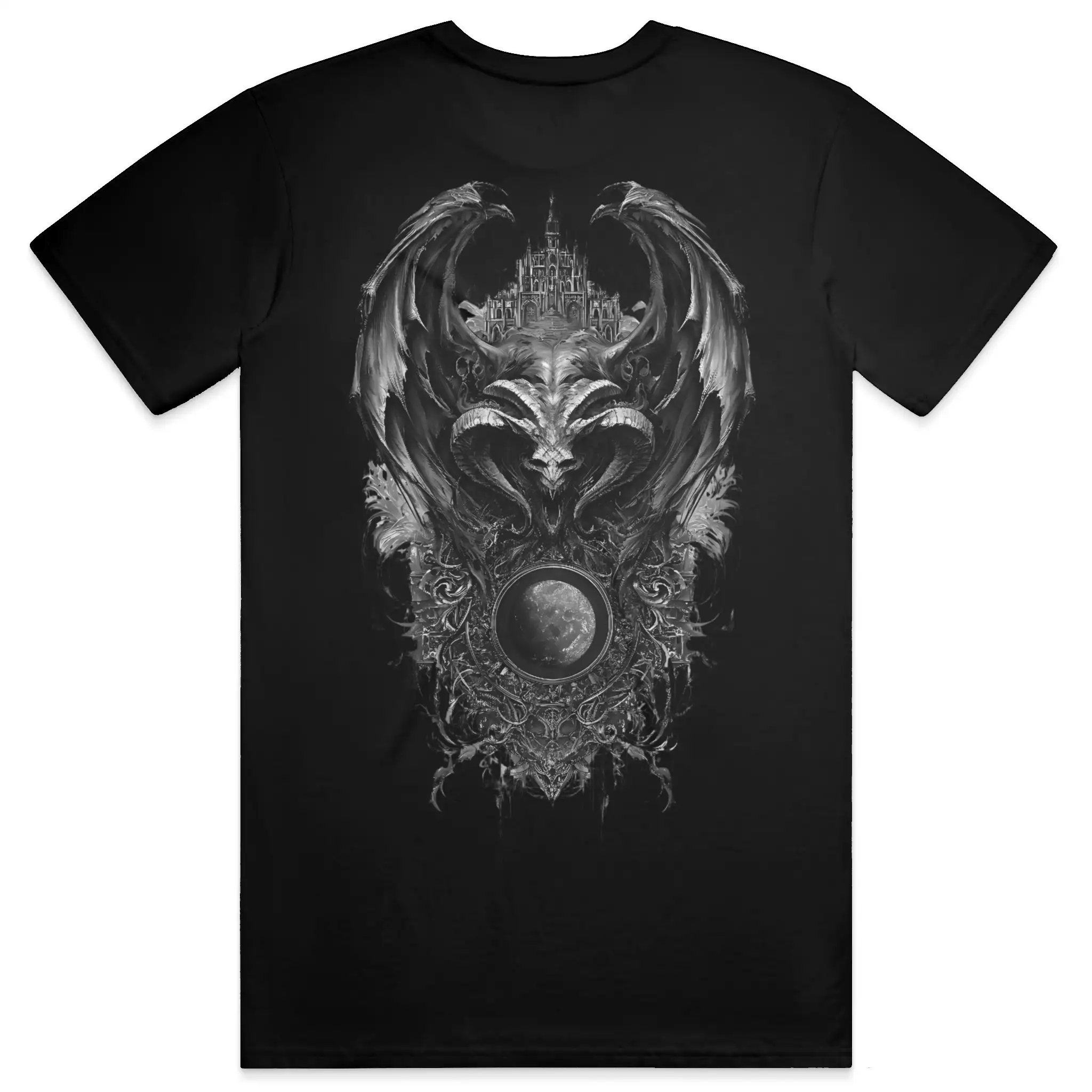 The Hollow Veil His or Hers Black Staple TeeStaple TeeThe Hollow Veil His or Hers Black Staple TeeAPQ - 5447340S6A1