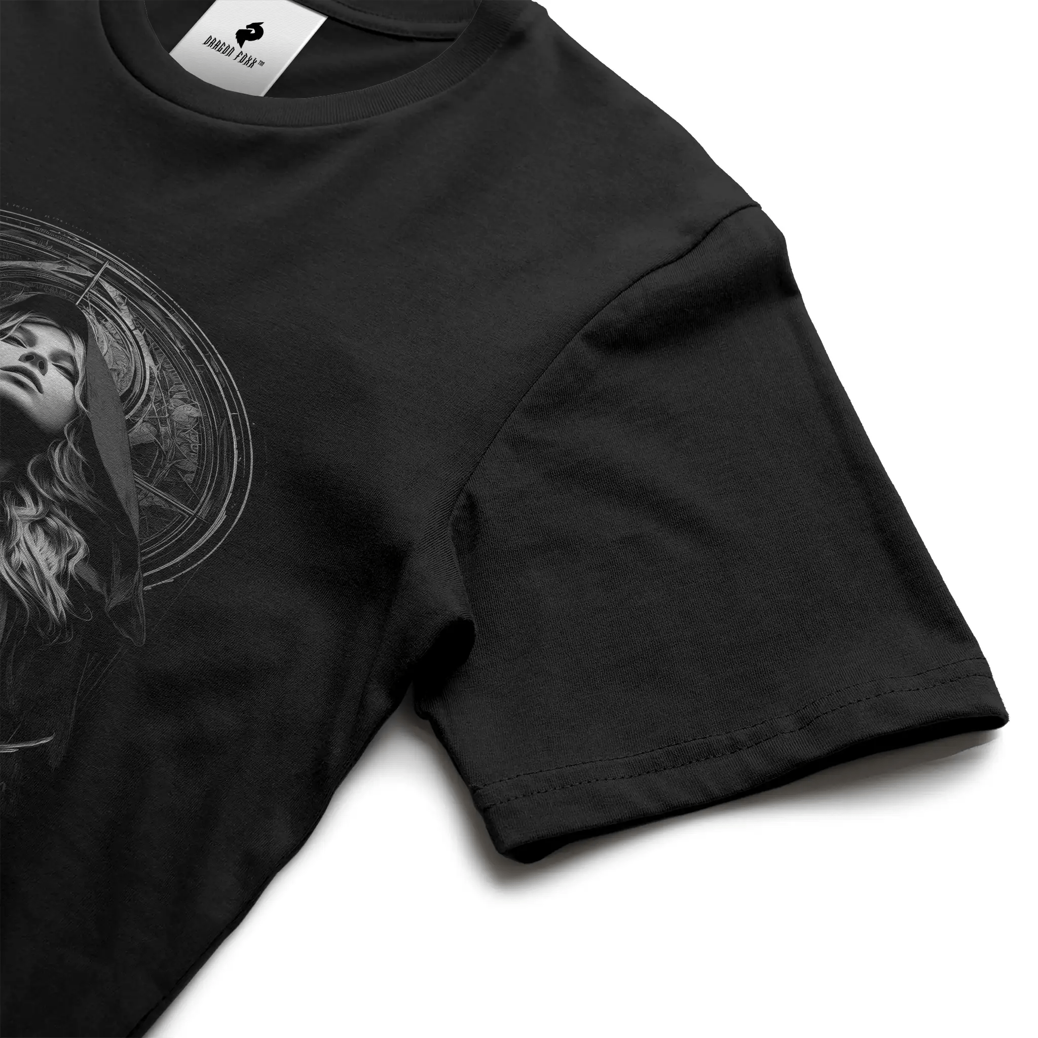 The Hollow Veil His or Hers Black Staple TeeStaple TeeThe Hollow Veil His or Hers Black Staple TeeAPQ - 5447340S6A1