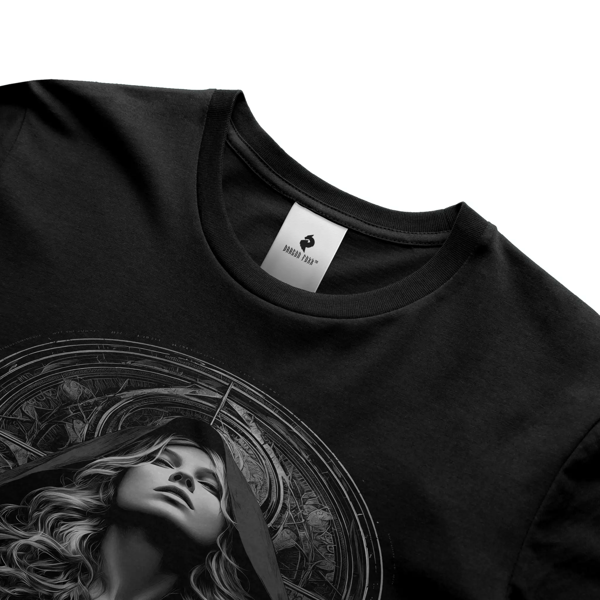 The Hollow Veil His or Hers Black Staple TeeStaple TeeThe Hollow Veil His or Hers Black Staple TeeAPQ - 5447340S6A1