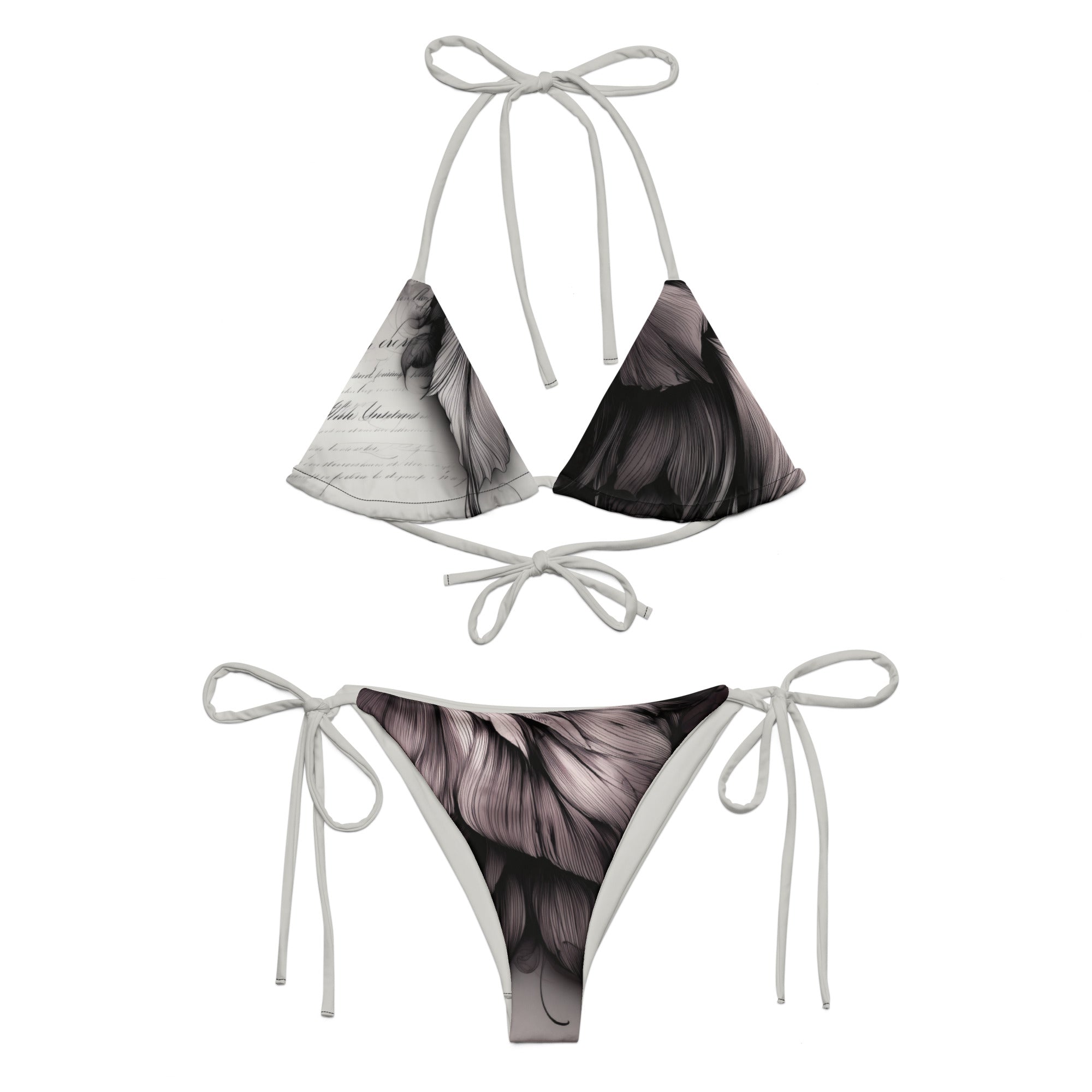 The Pale Rose Eco String BikiniEco - String Bikini SetProduct mockup7940613_16553