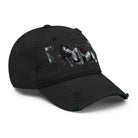 Thornveil Siren Black Distressed Dad HatDistressed Dad HatProduct mockup8472813_10990
