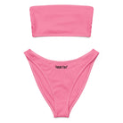 Tickle Me Pink Eco Bandeau BikiniEco Bandeau Bikini SetsProduct mockup8527616_22671