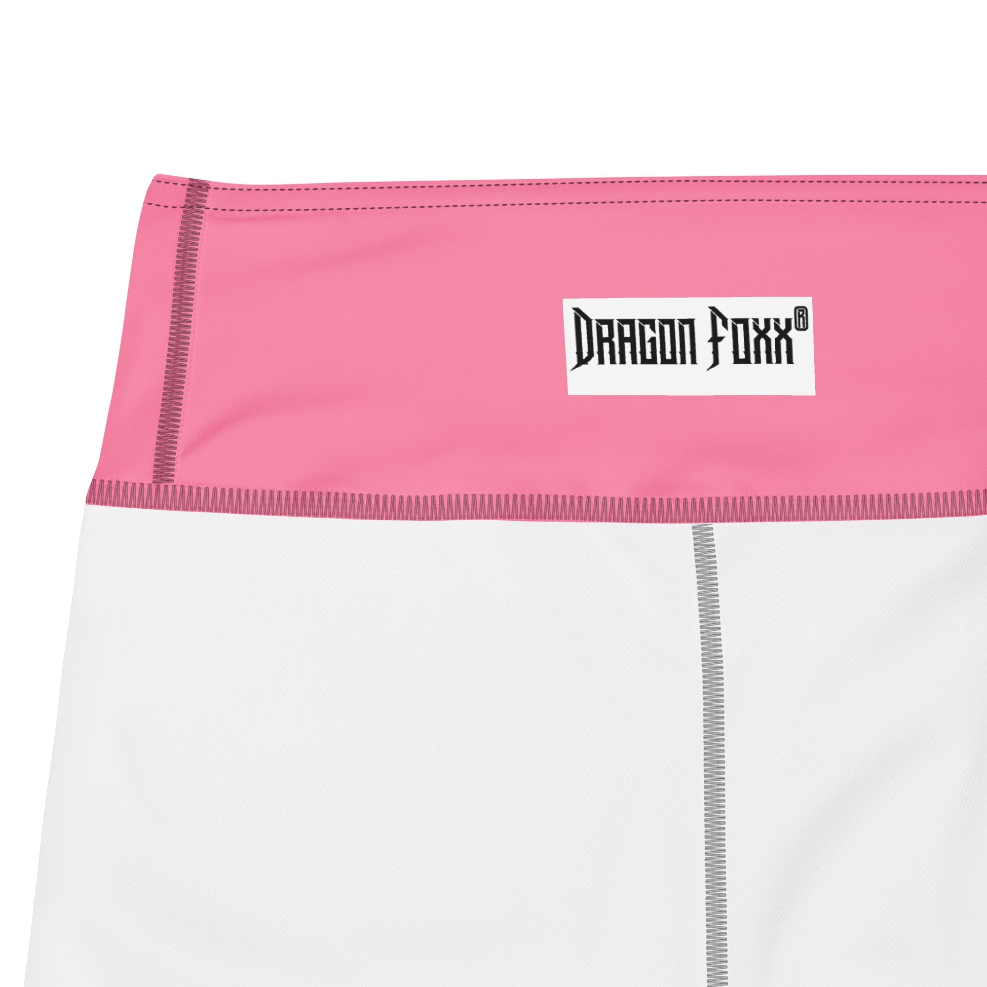 Tickle Me Pink Yoga Leggings Black DFYoga LeggingsProduct mockup9598192_8353