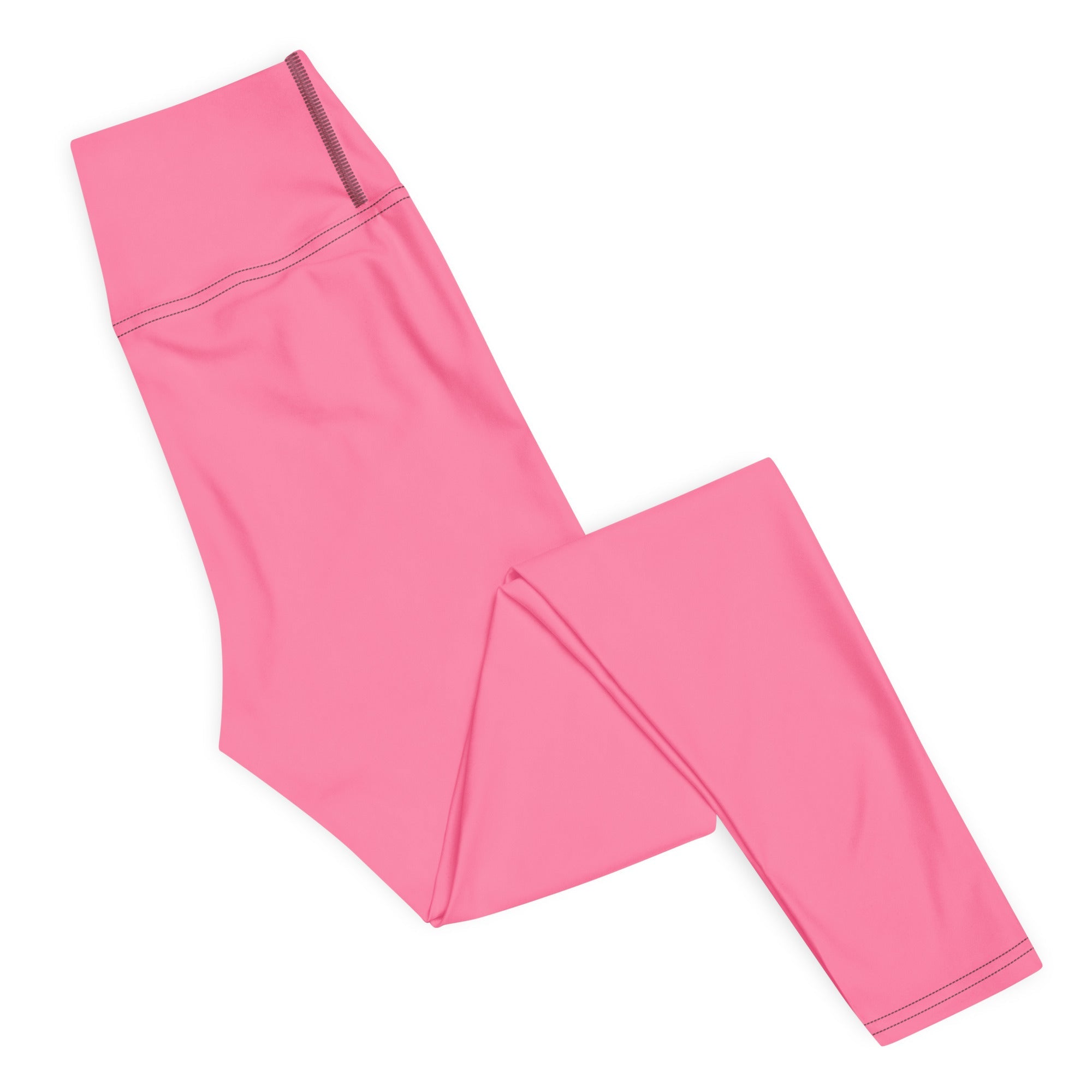 Tickle Me Pink Yoga Leggings Black DFYoga LeggingsProduct mockup9598192_8353