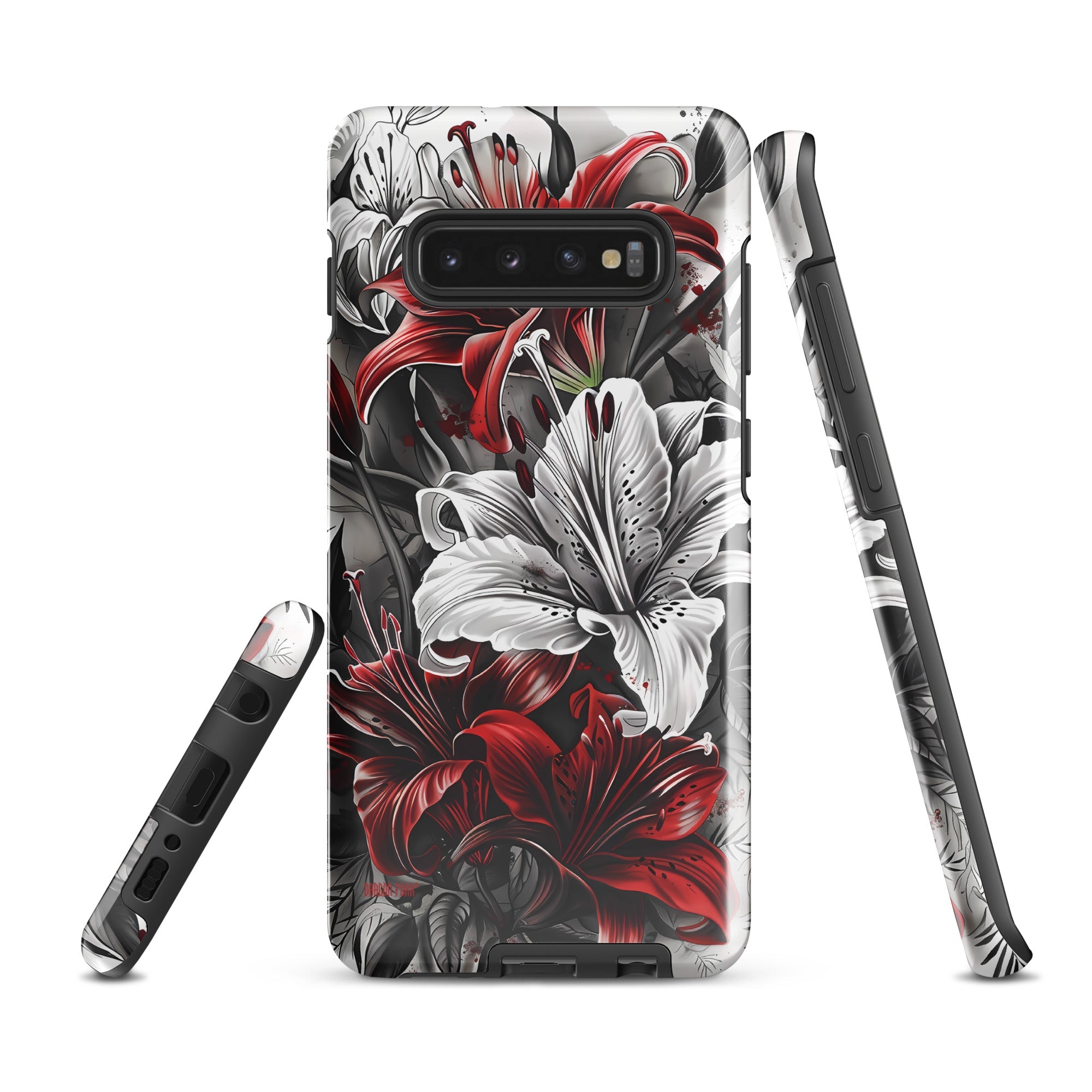 Tiger Lilies Phone Case for Samsung® Galaxy - Samsung® Galaxy Phone Case - DRAGON FOXX™ - Tiger Lilies Phone Case for Samsung® Galaxy - 6535104_16969 - Samsung Galaxy S10 Plus - Tiger Lily - Accessories - Art Phone Case - Dragon Foxx™