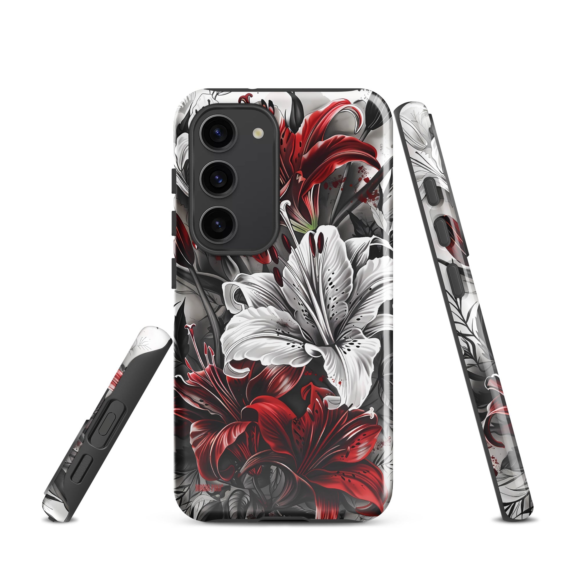 Tiger Lilies Phone Case for Samsung® Galaxy - Samsung® Galaxy Phone Case - DRAGON FOXX™ - Tiger Lilies Phone Case for Samsung® Galaxy - 6535104_17001 - Samsung Galaxy S23 - Tiger Lily - Accessories - Art Phone Case - Dragon Foxx™