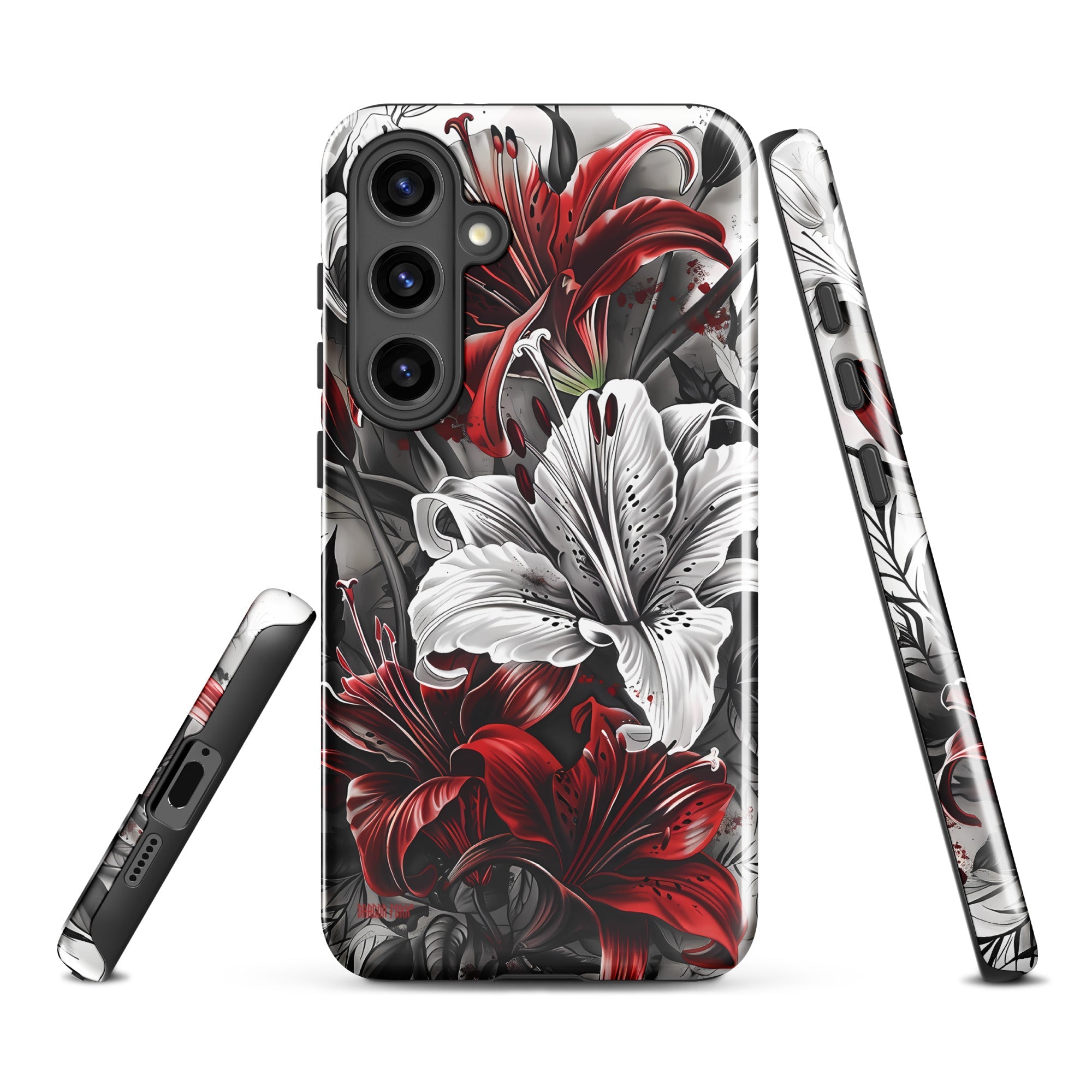 Tiger Lilies Phone Case for Samsung® Galaxy - Samsung® Galaxy Phone Case - DRAGON FOXX™ - Tiger Lilies Phone Case for Samsung® Galaxy - 6535104_18744 - Samsung Galaxy S24 Plus - Tiger Lily - Accessories - Art Phone Case - Dragon Foxx™