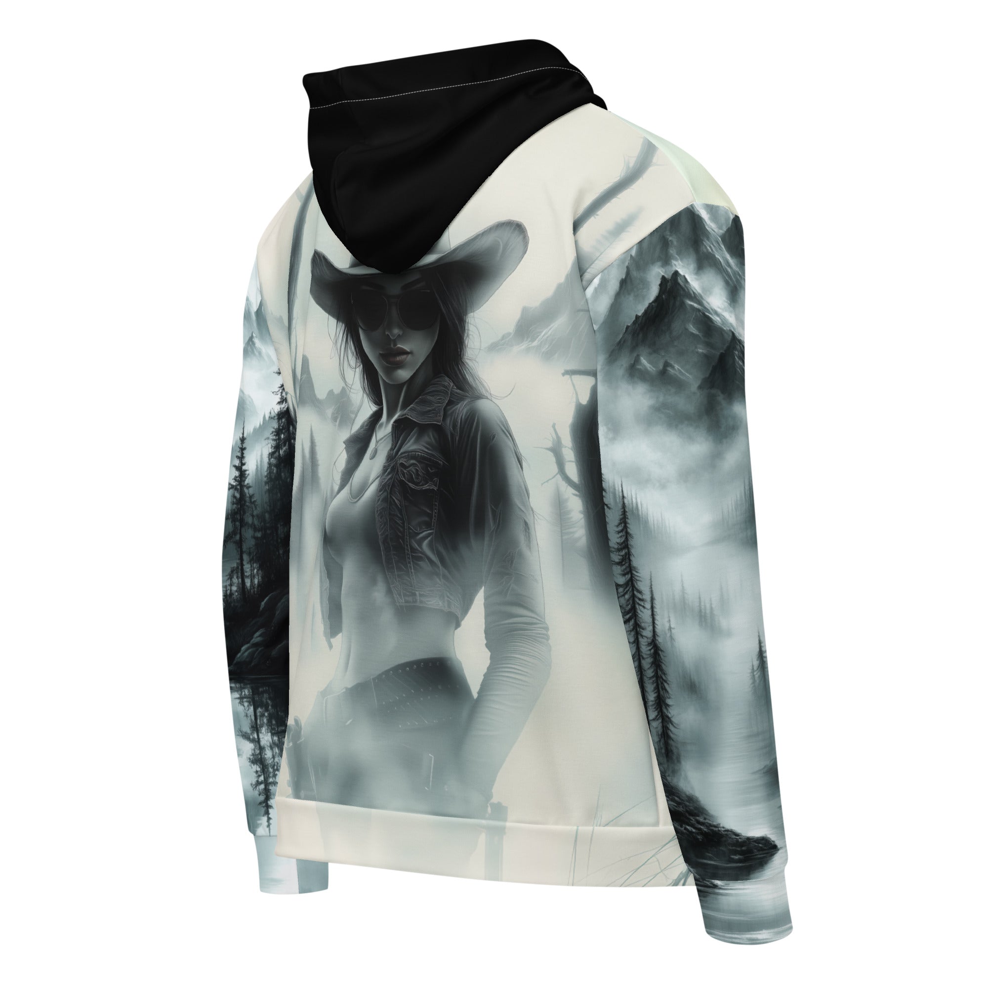 UNTAMED WILDS - Unisex Zip Hoodie - Eco Unisex Zip - up Hoodie - DRAGON FOXX™ - Product mockup - 2276265_18522 - 2XS - Scenery Art - Dragon Foxx® - Dragon Foxx® Men's Hoodie - Dragon Foxx® Men's Hoodies