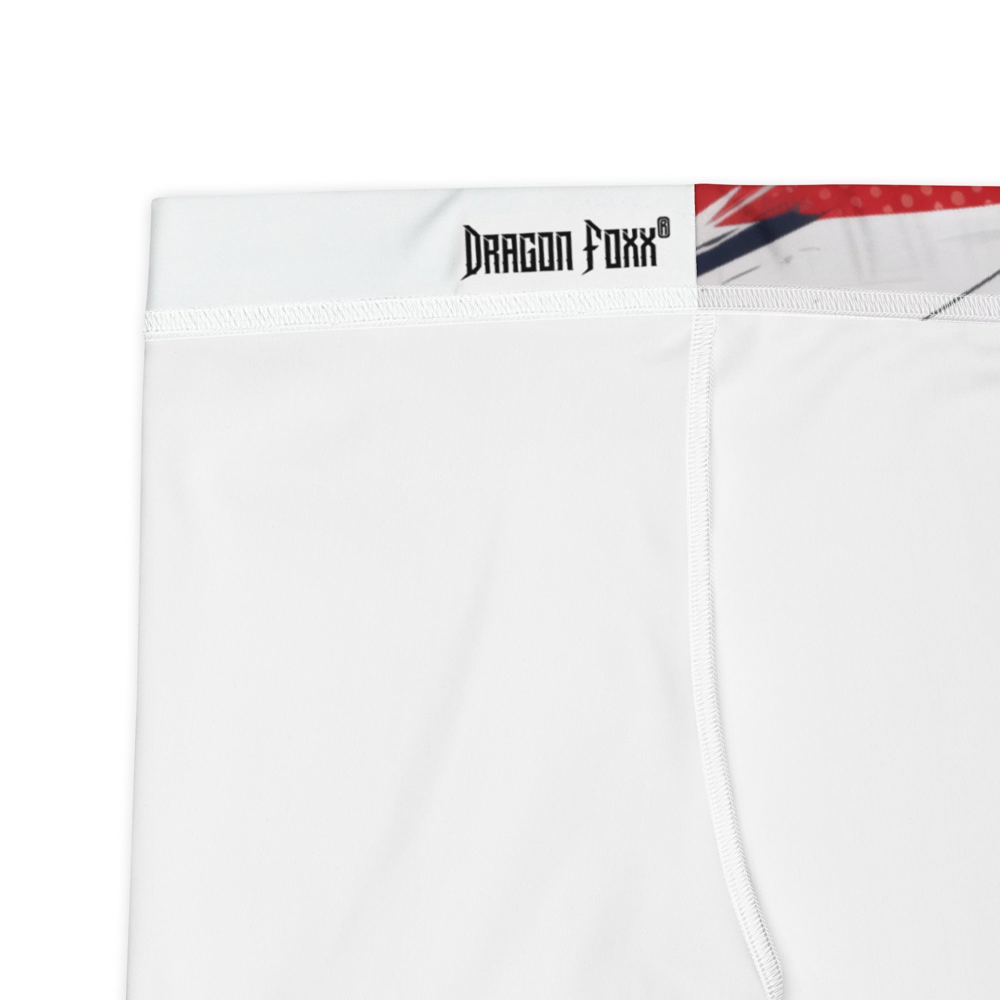 USA 250 Flag Women's Red White and Blue Gym ShortsWomen's Gym ShortsProduct mockup2944024_9296