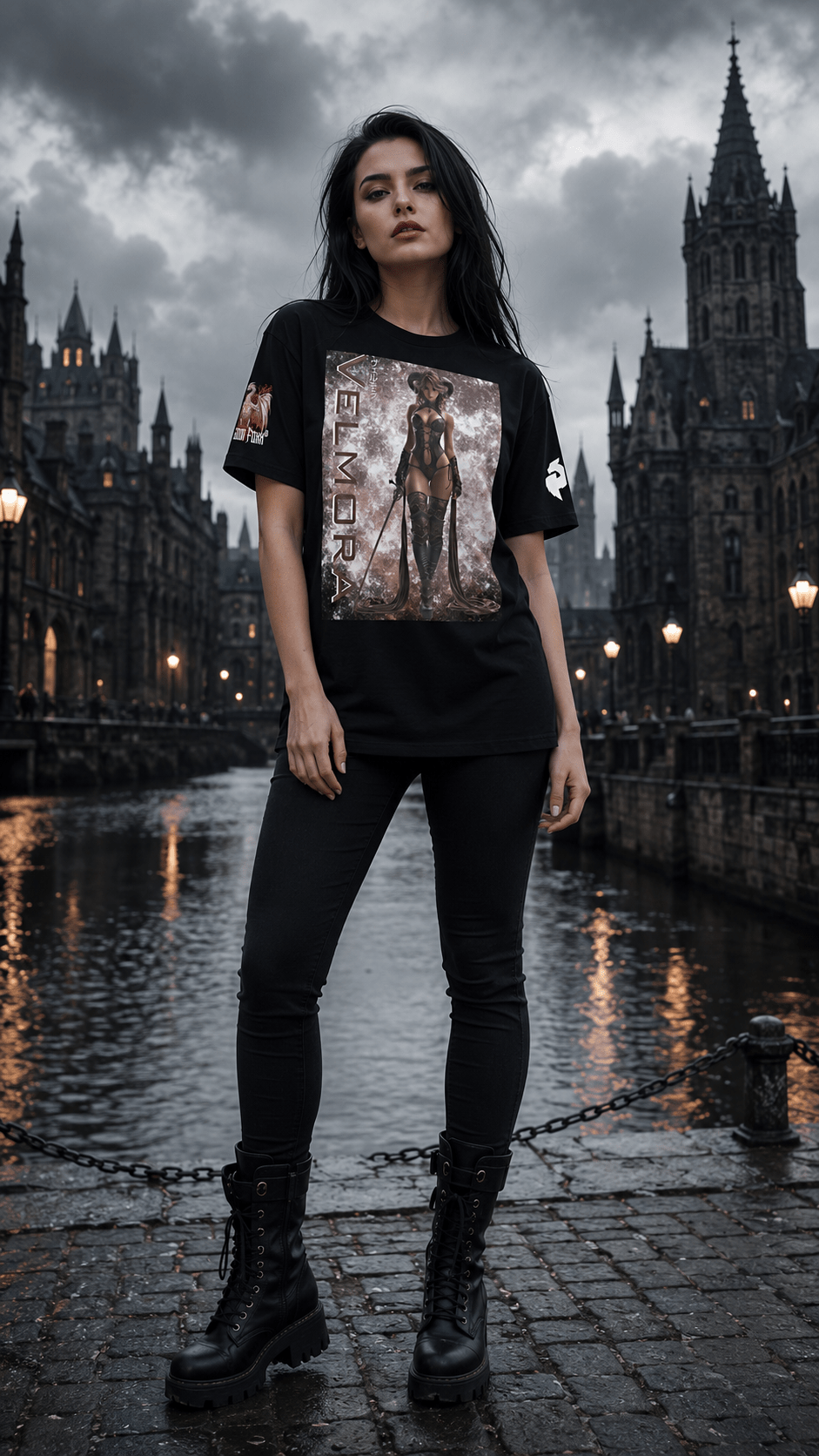 Velmora Premium Black T-shirtT-SHIRTVelmora Premium Black T-shirt3588858_18772