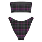 Velvet Riot Plaid Eco Bandeau BikiniEco Bandeau Bikini SetsProduct mockup6362758_22671