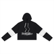 Vespera Reliquary Women’s Cropped Lace-Panel HoodieWomen’s Cropped Lace-Panel HoodieVespera Reliquary Women’s Cropped Lace-Panel Hoodie260803PODBD2582001