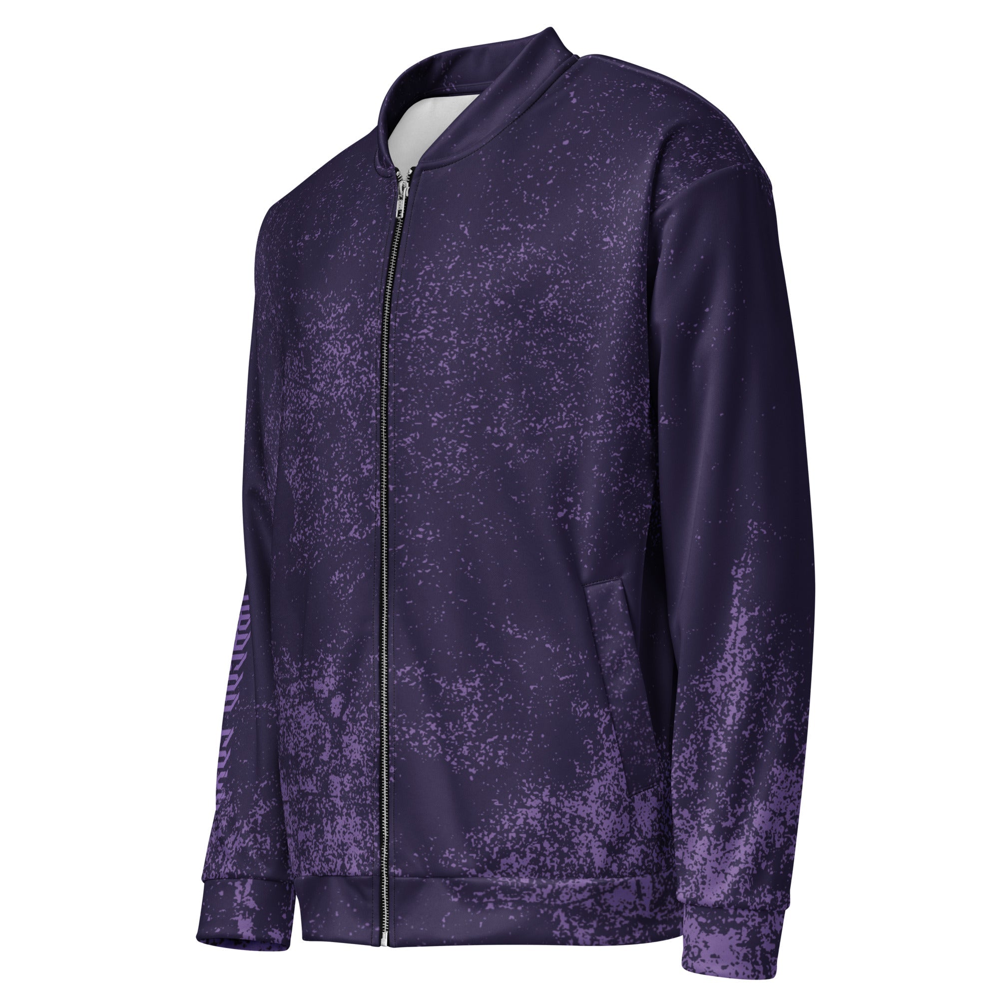 Violet Inferno Bomber Jacket - Bomber Jacket - DRAGON FOXX™ - Product mockup - 8188261_10877 - XS - Violet Inferno - Bomber Jacket - Deragon Foxx™ Men's Jacket - Dragon Foxx™