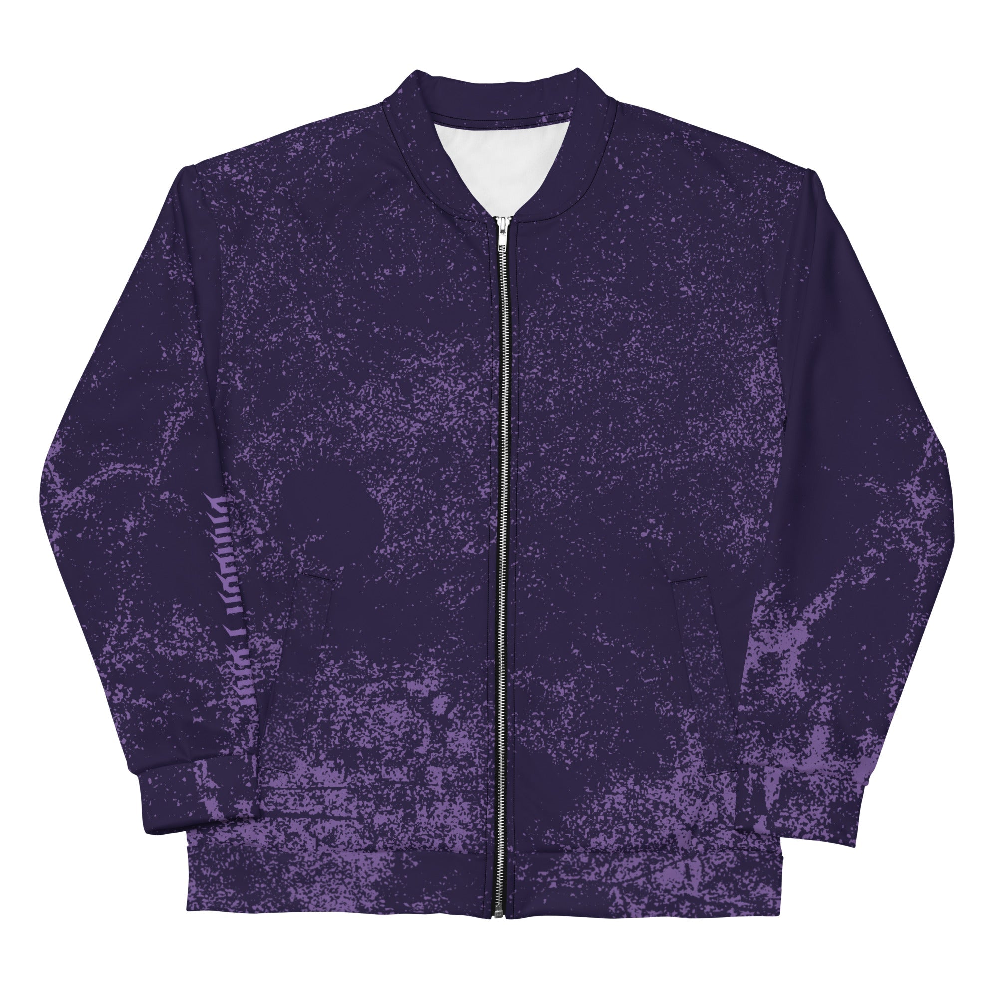 Violet Inferno Bomber Jacket - Bomber Jacket - DRAGON FOXX™ - Product mockup - 8188261_10877 - XS - Violet Inferno - Bomber Jacket - Deragon Foxx™ Men's Jacket - Dragon Foxx™