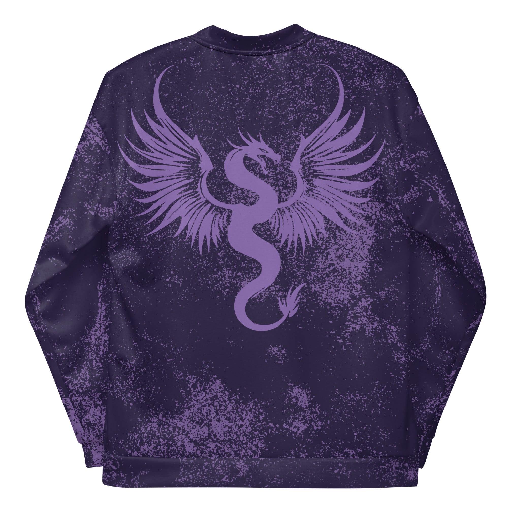 Violet Inferno Bomber Jacket - Bomber Jacket - DRAGON FOXX™ - Product mockup - 8188261_10877 - XS - Violet Inferno - Bomber Jacket - Deragon Foxx™ Men's Jacket - Dragon Foxx™