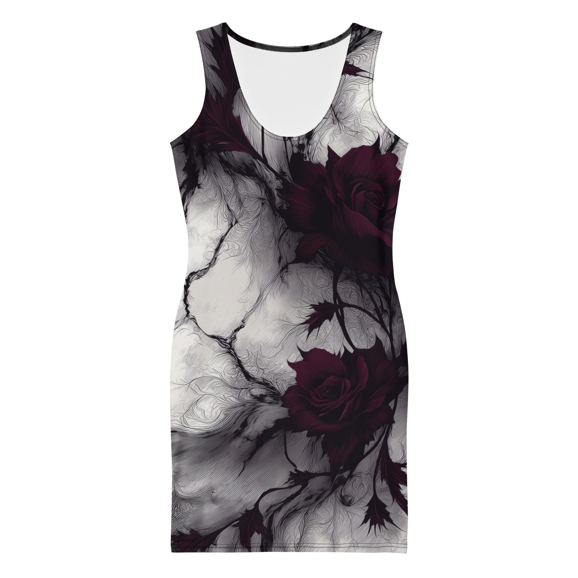 Vyrmorose Veins Bodycon dressBodycon DressProduct mockup6779882_7788