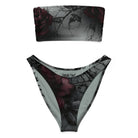 Whisperwine Roses Eco Bandeau BikiniEco Bandeau Bikini SetsProduct mockup2336095_22671