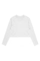 White Crop L/S TeeWomen's Crop L/S TeeWhite Crop L/S TeeAPQ - 5157197S5A0