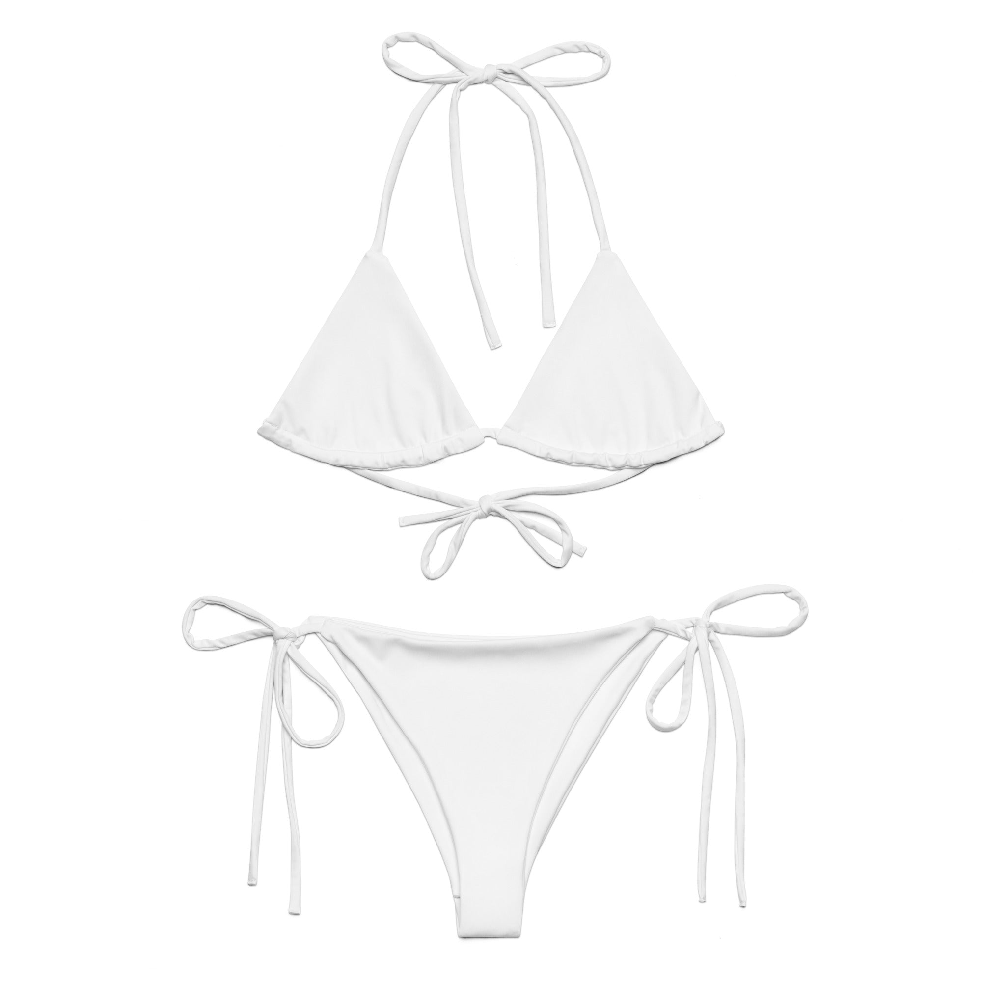 White Eco String Bikini SetEco String Bikini Set4218622_16553