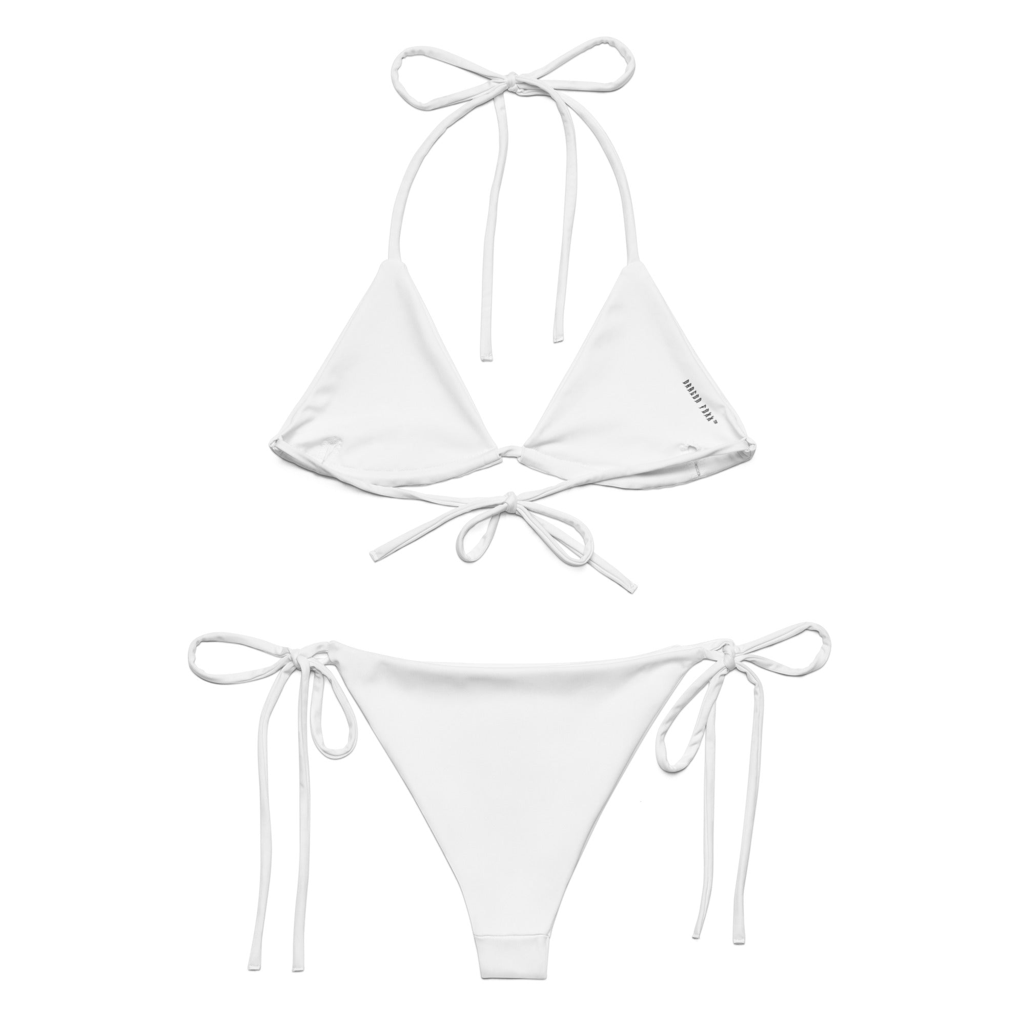 White Eco String Bikini SetEco String Bikini Set4218622_16553