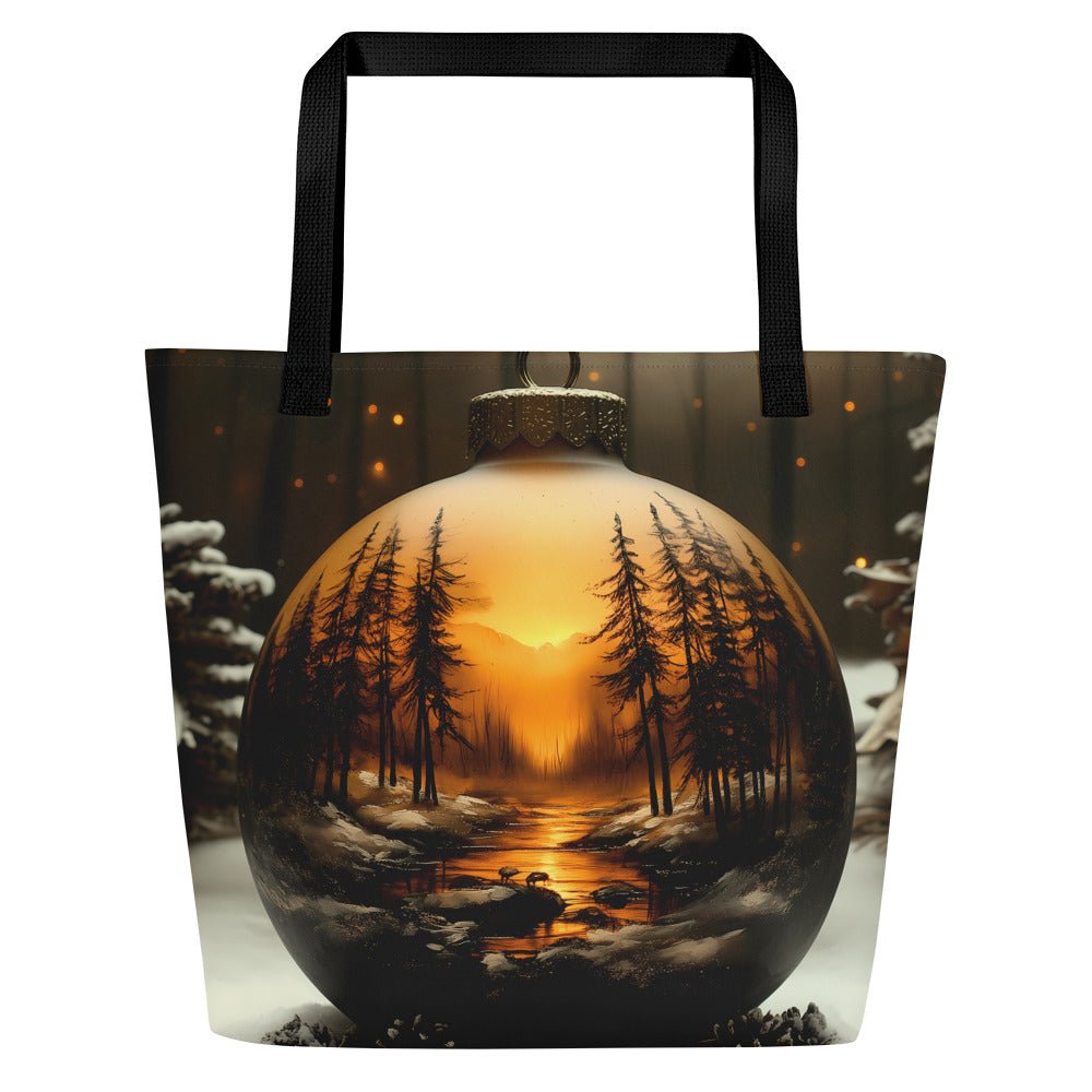 Winter Radiance - Large Tote BagLarge Tote BagProduct mockup6151074_9039