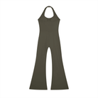 Women’s Army Green Halter Flared JumpsuitHalter Flared JumpsuitWomen’s Army Green Halter Flared Jumpsuit260607PODAG1821001