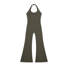 Women’s Army Green Halter Flared JumpsuitHalter Flared JumpsuitWomen’s Army Green Halter Flared Jumpsuit260607PODAG1821001