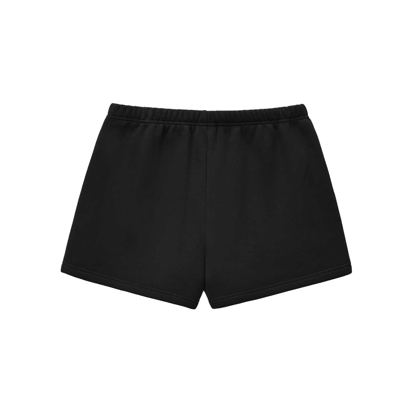 Women's Black Essential Fleece Drawstring SweatshortsEssential Fleece Drawstring SweatshortsWomen's Black Essential Fleece Drawstring Sweatshorts251019PODBJ1109001