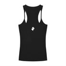 Women's Black Slim Fit Ribbed Racerback Tank TopSlim Fit Ribbed Racerback Tank TopWomen's Black Slim Fit Ribbed Racerback Tank Top260419PODAC3810001