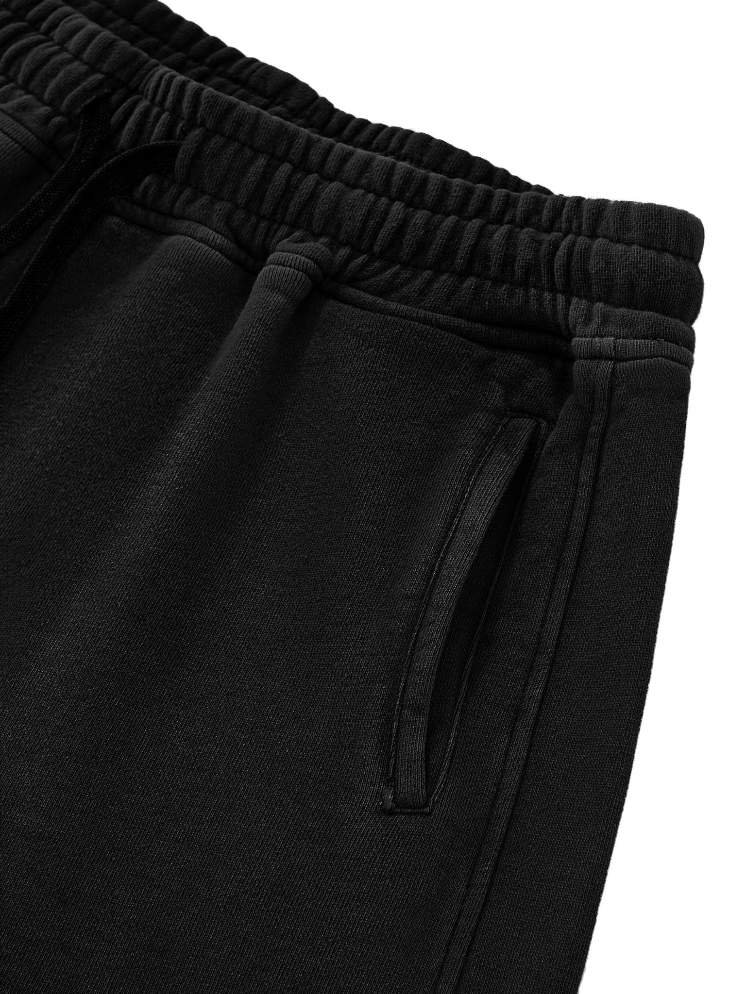 Women's Black Snow Washed Raw Edge Drawstring ShortsSnow Washed Raw Edge Drawstring ShortsWomen's Black Snow Washed Raw Edge Drawstring Shorts250803PODBJ0845001