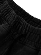 Women's Black Snow Washed Raw Edge Drawstring ShortsSnow Washed Raw Edge Drawstring ShortsWomen's Black Snow Washed Raw Edge Drawstring Shorts250803PODBJ0845001