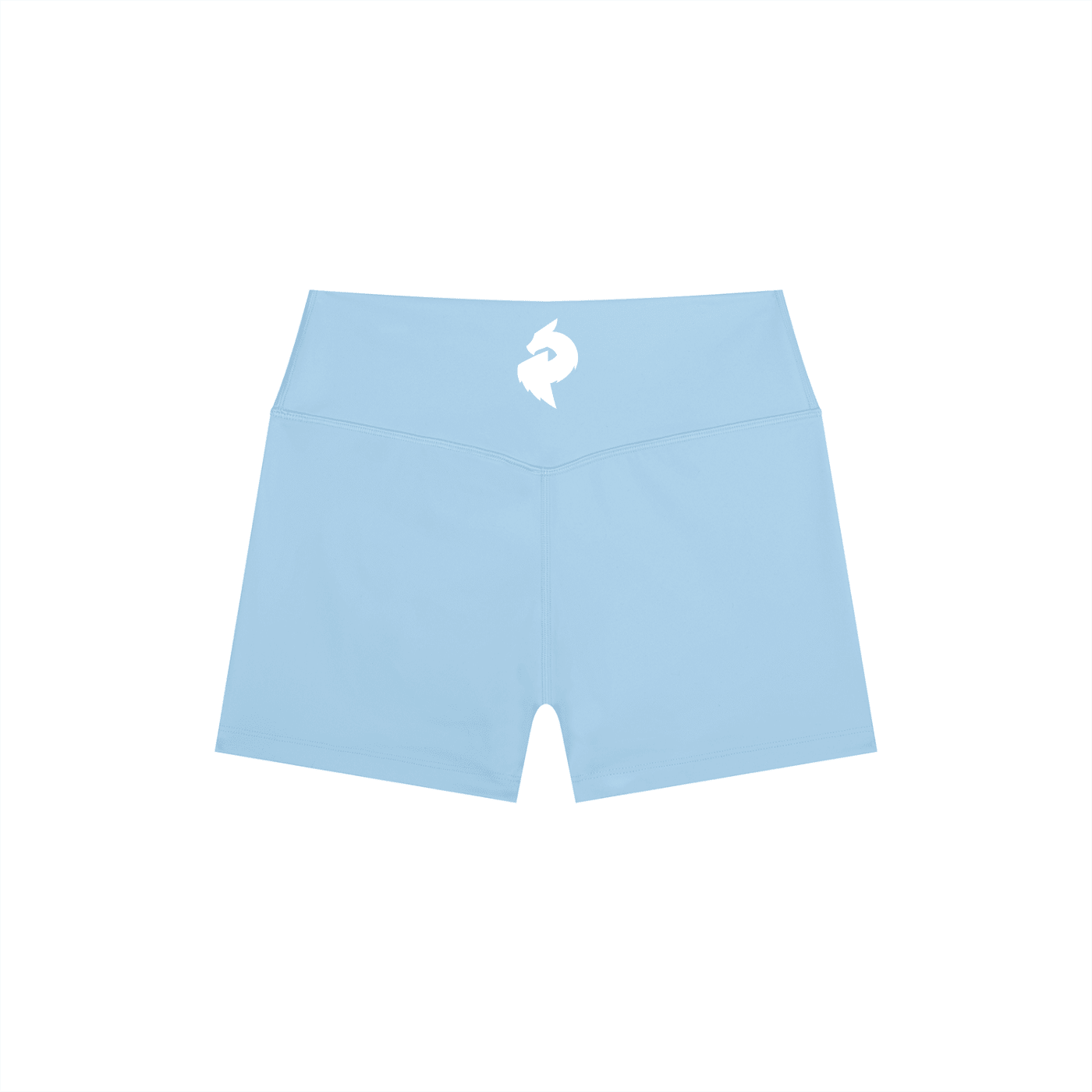Women’s Blue High Rise Yoga ShortsHigh Rise Yoga ShortsWomen’s Blue High Rise Yoga Shorts260531PODBK2846001