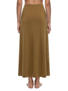 Women's Brown Knit Maxi SkirtKnit Maxi SkirtWomen's Brown Knit Maxi Skirt260505PODBL4270001