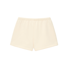Women's Cream Apricot Essential Fleece Drawstring Sweat ShortsEssential Fleece Drawstring SweatshortsWomen's Cream Apricot Essential Fleece Drawstring Sweat Shorts251019PODBJ1282001