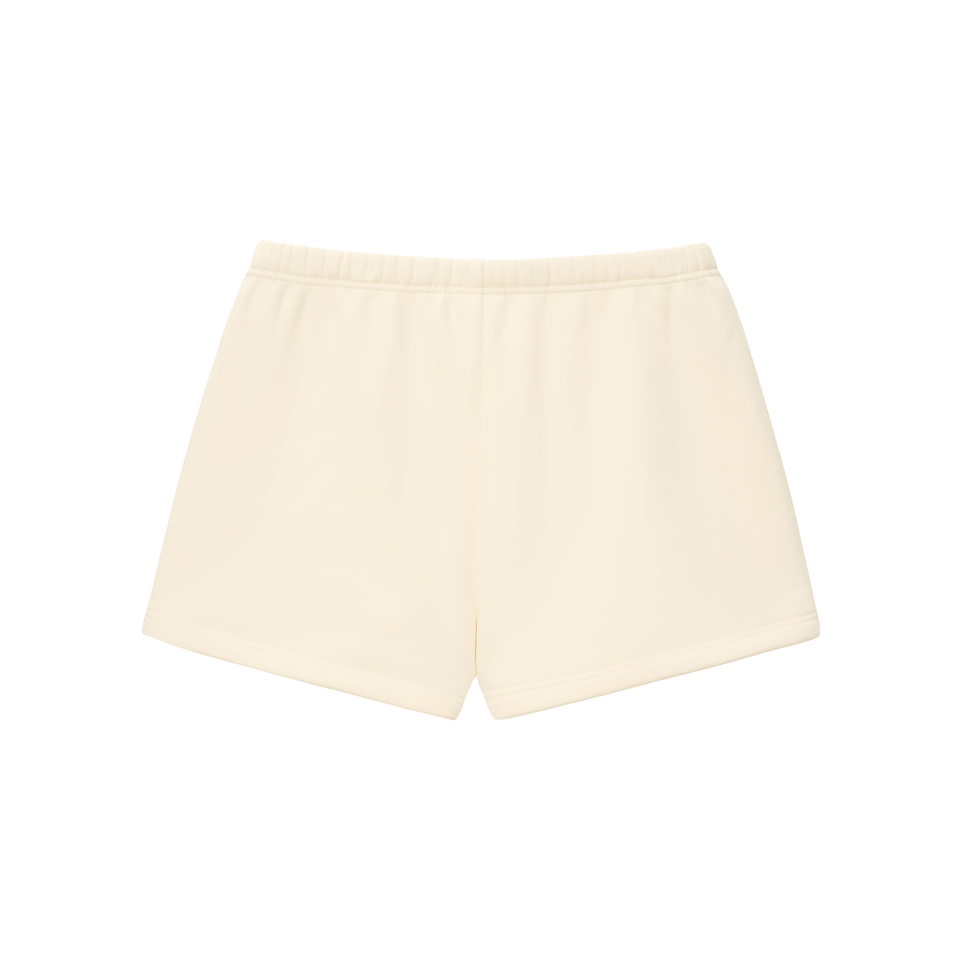 Women's Cream Apricot Essential Fleece Drawstring Sweat ShortsEssential Fleece Drawstring SweatshortsWomen's Cream Apricot Essential Fleece Drawstring Sweat Shorts251019PODBJ1282001