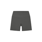 Women's Dark Gray High - Waisted Biker ShortsHigh - Waisted Biker ShortsWomen's Dark Gray High - Waisted Biker Shorts260508PODBJ0986001