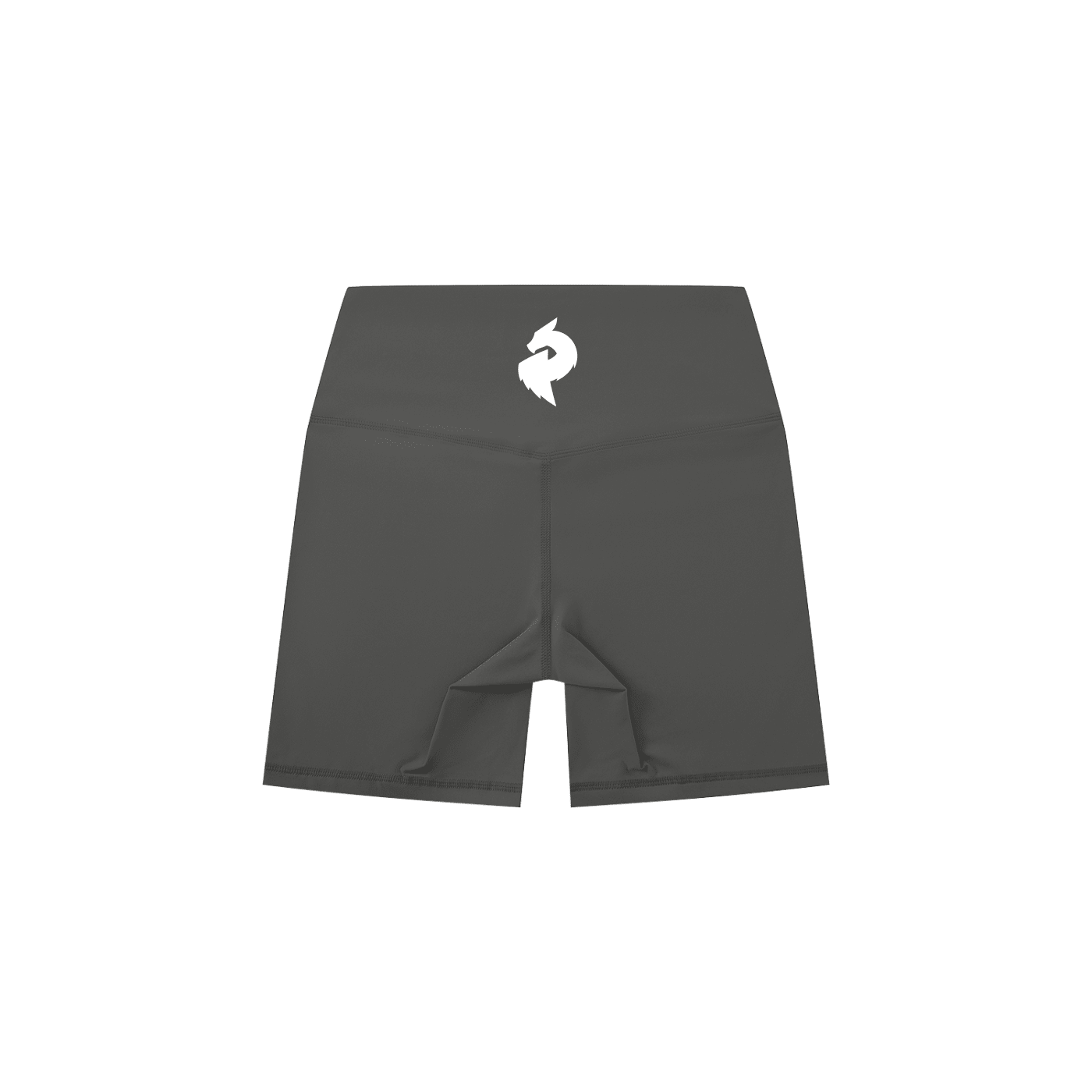 Women's Dark Gray High - Waisted Biker ShortsHigh - Waisted Biker ShortsWomen's Dark Gray High - Waisted Biker Shorts260508PODBJ0986001
