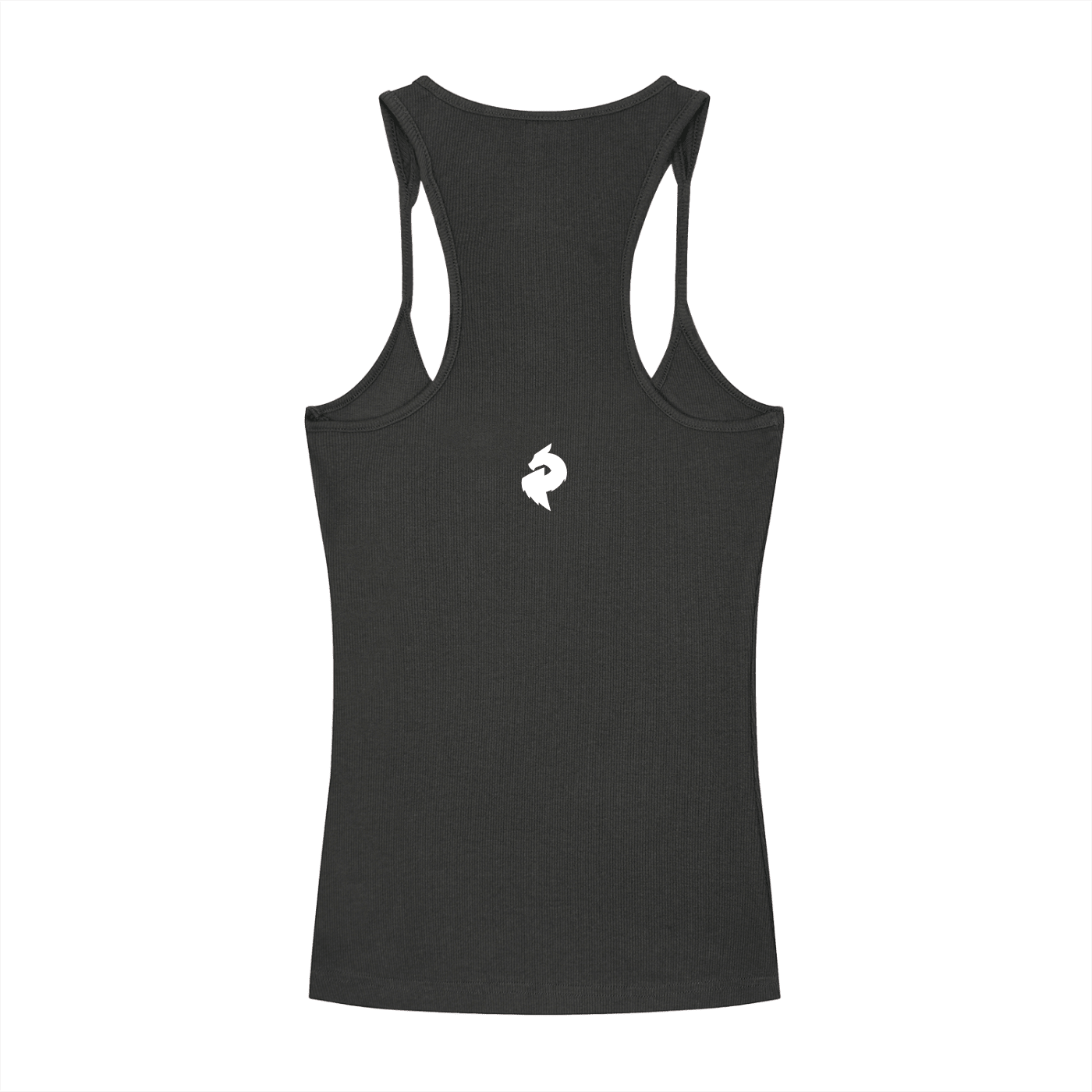 Women's Dark Gray Slim Fit Ribbed Racerback Tank TopSlim Fit Ribbed Racerback Tank TopWomen's Dark Gray Slim Fit Ribbed Racerback Tank Top260419PODAC3795001