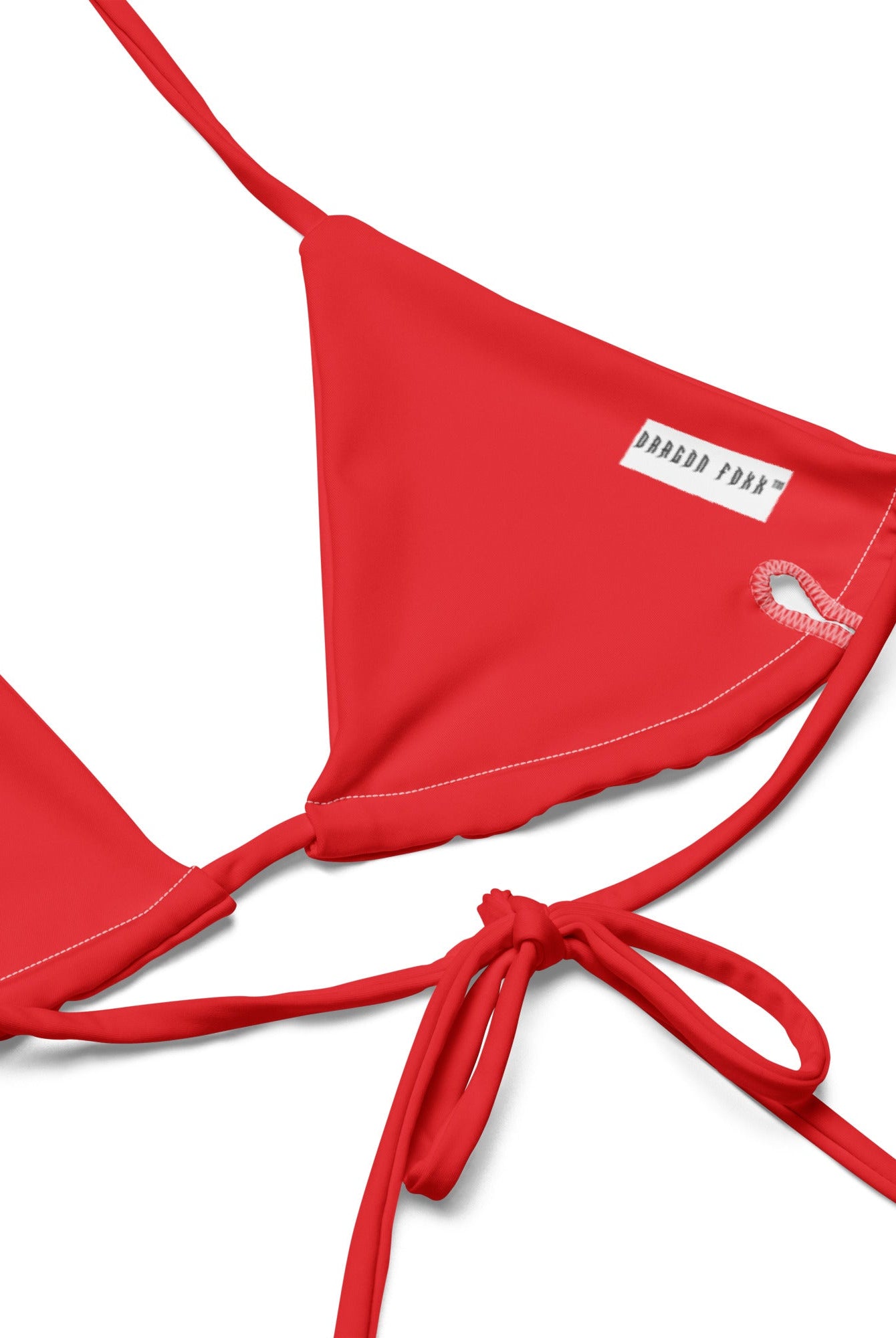 Women's Eco - Red String Bikini Set - Eco - String Bikini Set - DRAGON FOXX™ - Women's Eco - Red String Bikini Set - 9334494_16553 - 2XS - Red - Dragon Foxx™ - Eco String Bikini Sets - Global Shipping