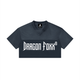 Women’s Gray Blue Cropped Paneled V - Neck JerseyCropped Paneled V - Neck JerseyWomen’s Gray Blue Cropped Paneled V - Neck Jersey260602PODAA3835001