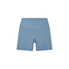 Women's Gray Blue High - Waisted Biker ShortsHigh - Waisted Biker ShortsWomen's Gray Blue High - Waisted Biker Shorts260508PODBJ1021001