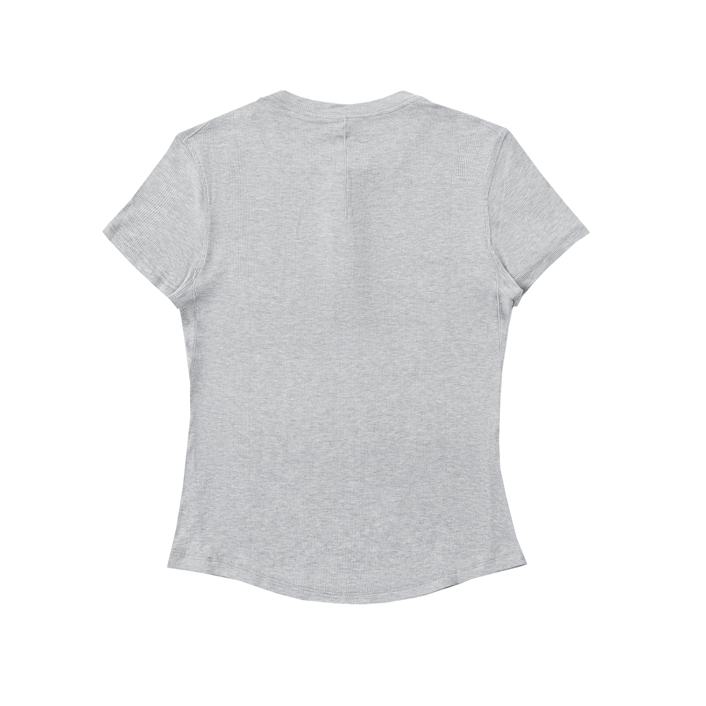 Women's Gray Modal Bodycon Henley ShirtWomen's Modal Bodycon Henley ShirtWomen's Gray Modal Bodycon Henley Shirt250907PODAA1577001