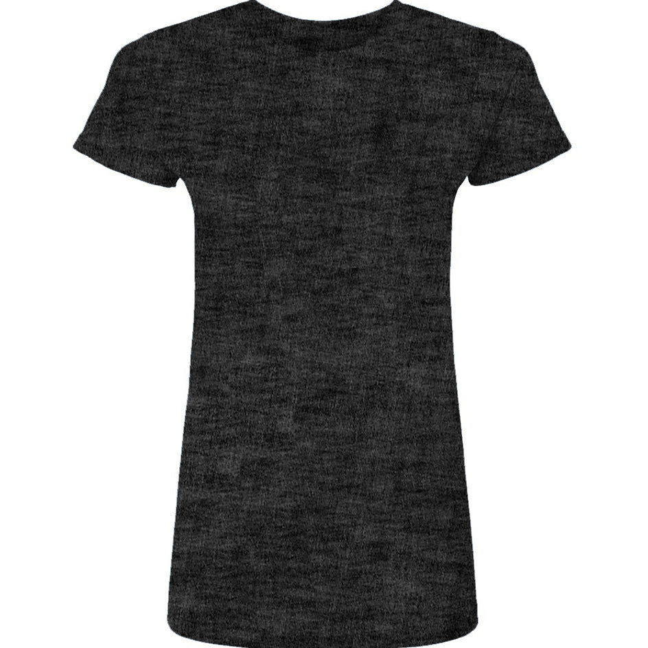 Women's Heather Graphite Poly-Rich T-Shirt - Women's T-shirt - Apliiq - Women's Heather Graphite Poly-Rich T-Shirt - APQ-4651971S5A0 - xs - heather graphite - Comfortable Everyday Wear - Dragon Foxx™ - Durable women's clothing
