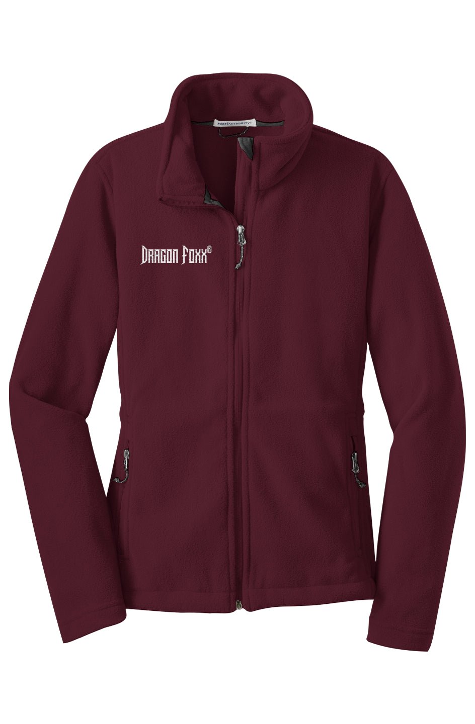 Women's Maroon Fleece JacketWomen's JacketsWomen's Maroon Fleece JacketAPQ-5531902S5A1