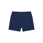 Women’s Navy Blue High Rise Yoga ShortsHigh Rise Yoga ShortsWomen’s Navy Blue High Rise Yoga Shorts260531PODBK2908001