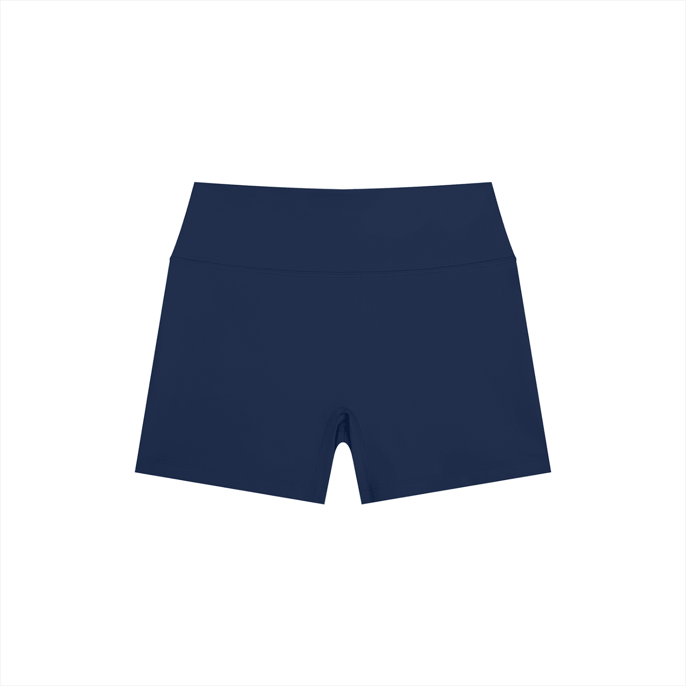 Women’s Navy Blue High Rise Yoga ShortsHigh Rise Yoga ShortsWomen’s Navy Blue High Rise Yoga Shorts260531PODBK2908001